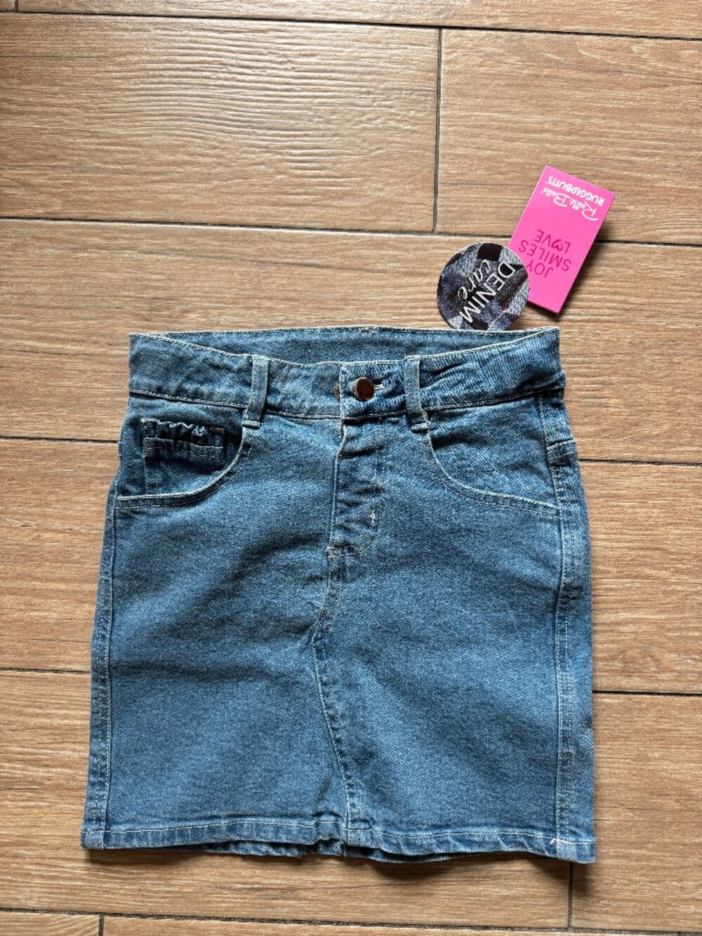 RuffleButts Jean Skirt